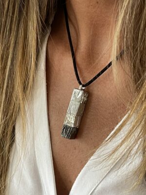 Mez original carré 4 motifs combinaison chrome, nickel mat, nickel et gun metal.