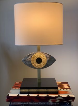 lampe oeil or et nickel