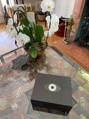 Boite Eye old silver moyen modele